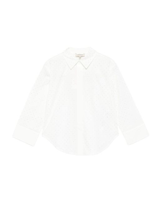 Twinset White Twin -Set -Shirts Beige