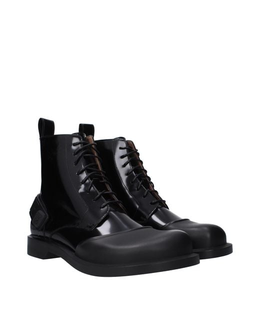 Loewe Black Boots Leather for men