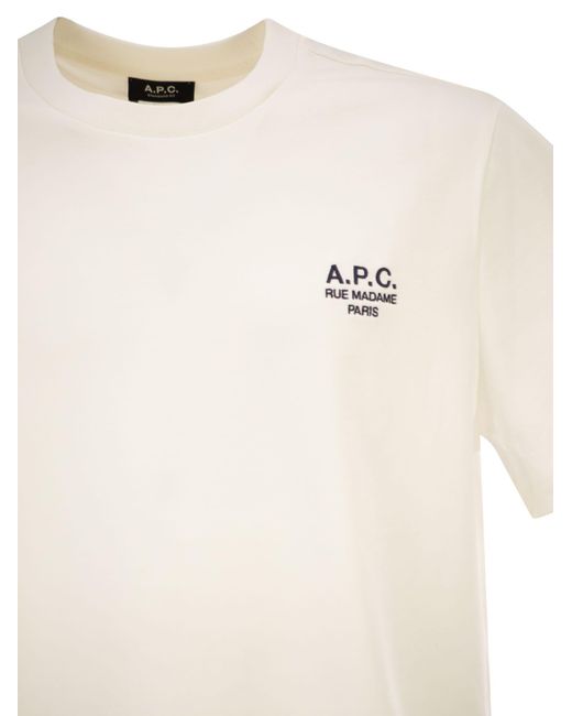 A.P.C. White Rue Madame for men