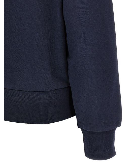 A.P.C. Blue Relaxed Fit Sweatshirt