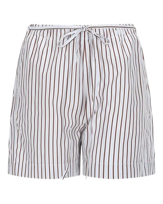 Loulou de Saison White Lory Drawstring Short