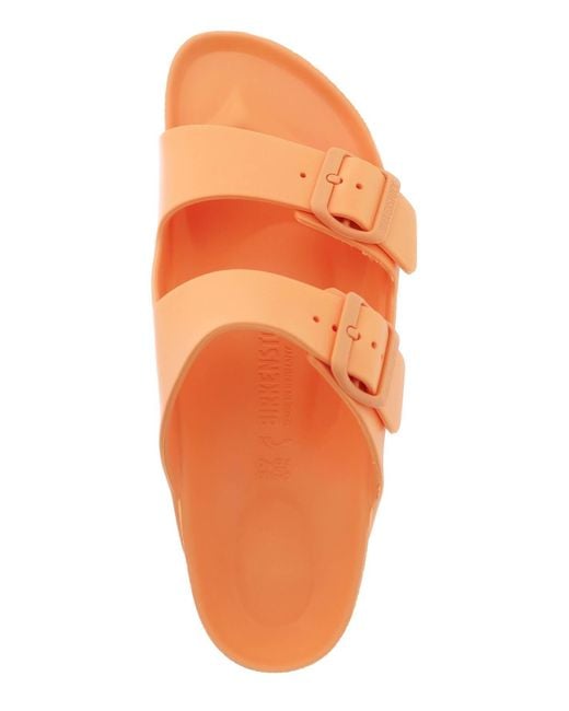 Eva 'Arizona' Maultiere Birkenstock en coloris Orange
