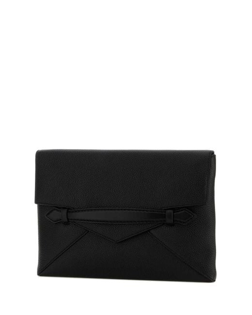 Montblanc Black Leather Clutch for men