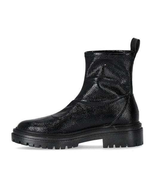 Michael Kors Black Comet Sock Ankle Boot