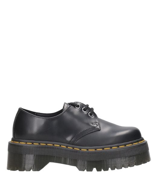 Dr. Martens Gray Flat Shoes