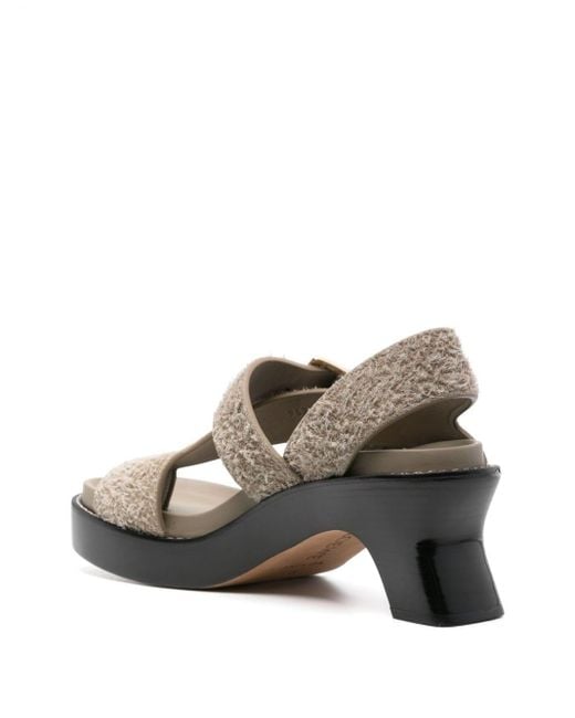 Loewe Brown Ease Heel Sandals for men