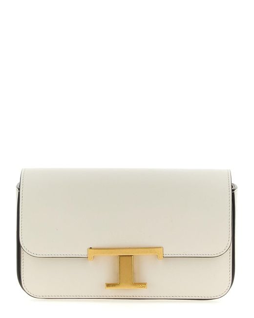 Tod's Natural Tod 's Micro 't Timeless' Crossbody -Tasche