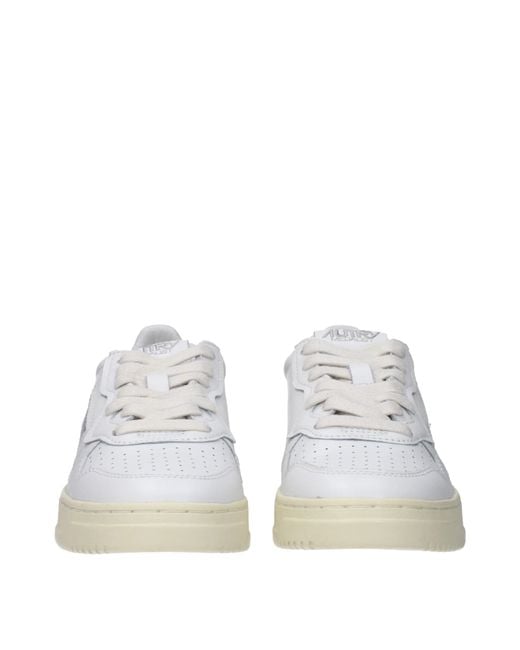 Autry White Sneakers Leather