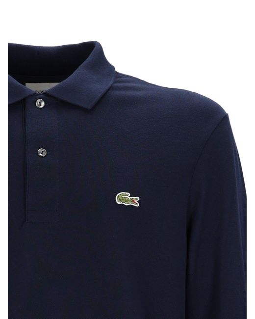 Lacoste Marineblauwe Polo's in het Blue voor heren