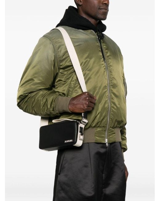 Jacquemus Black Le Cuerda Horizontal Crossbody Bag