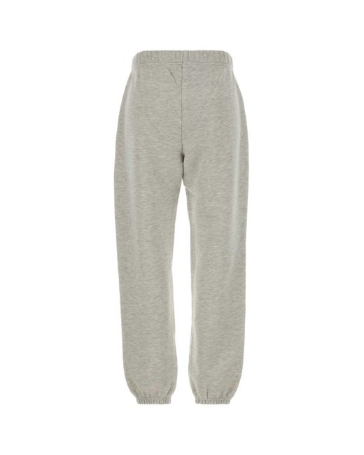 Autry Gray Embroidered Logo Sweatpants