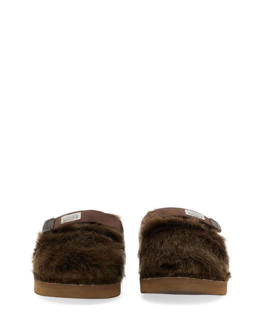 Suicoke Brown Slider Zavo for men