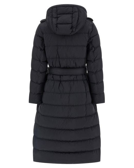 Abrigo De Plumas Burberry de color Blue