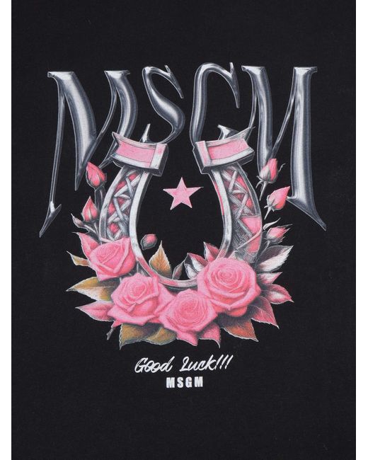 MSGM Black I'M The One Who's Got It