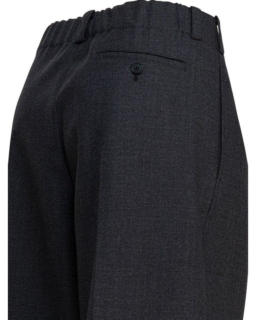 Givenchy Blue Wool Tailored Pants