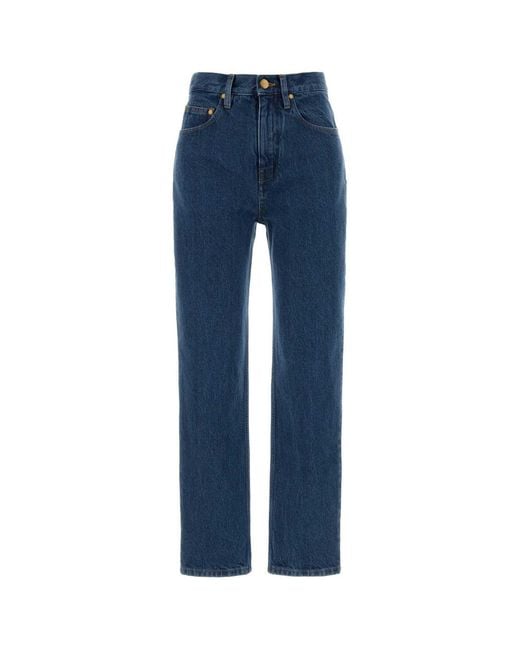 Jil Sander Blue Denim Jeans