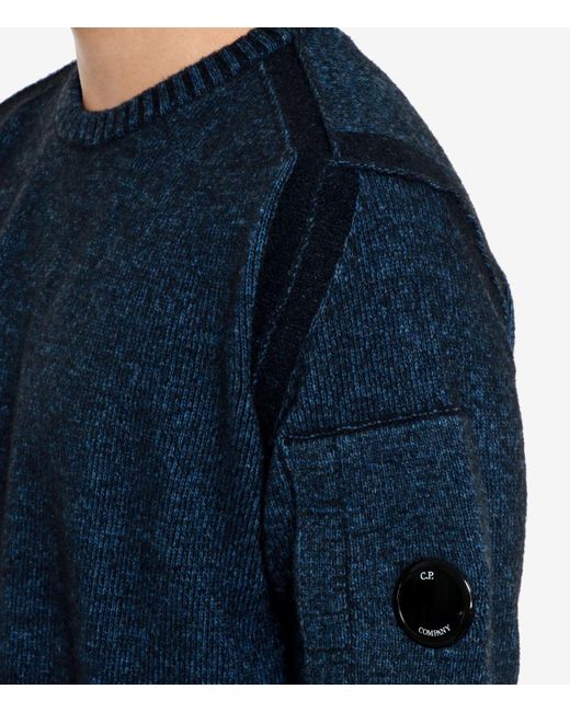 C P Company Blue Sweaters for men