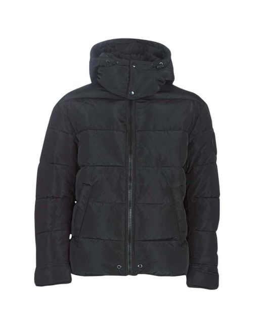 DIESEL W-smith-ya-wh Black Puffer Jacket for Men | Lyst UK