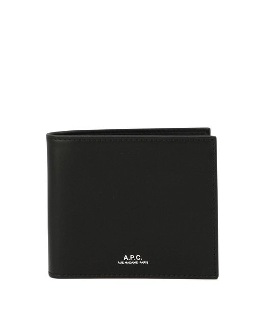 A.P.C. "Aly" Brieftasche in Black für Herren