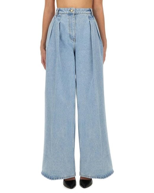 Nina Ricci Blue Wide Jeans