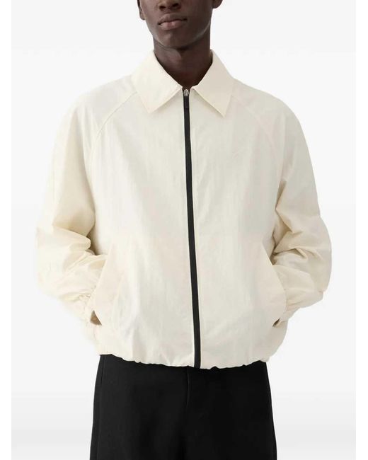 Jacquemus Windjack Met Rits in het White voor heren