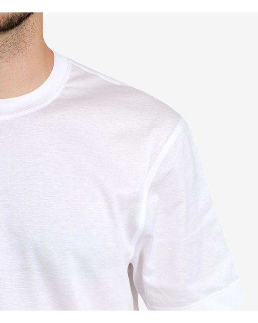 Filippo De Laurentis White T Shirts And Polos