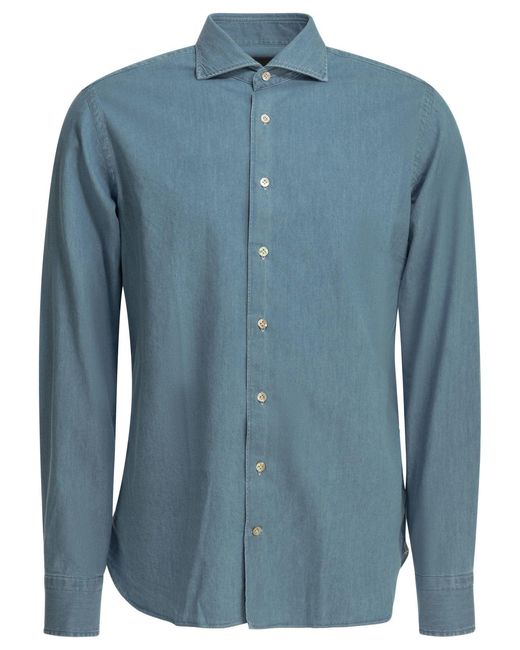 Borriello Shirts in het Blue