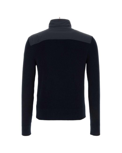 Moncler Blue Cardigan for men