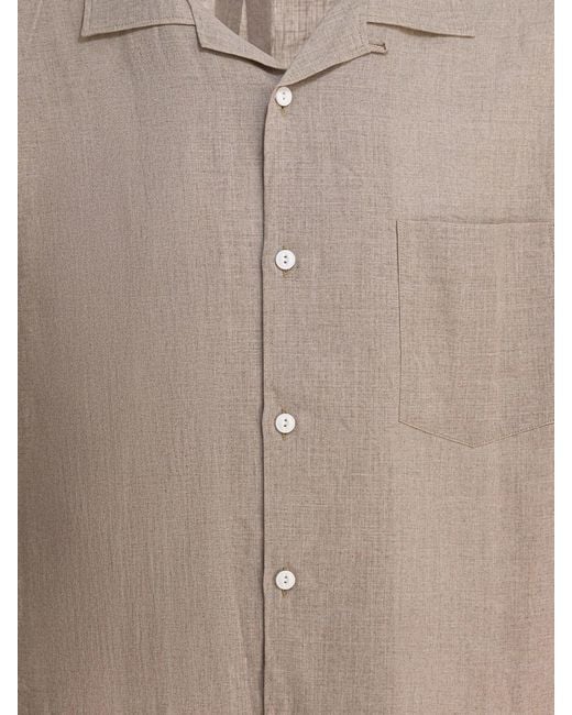 Nonnative Multicolor Voyager Shirts Beige for men