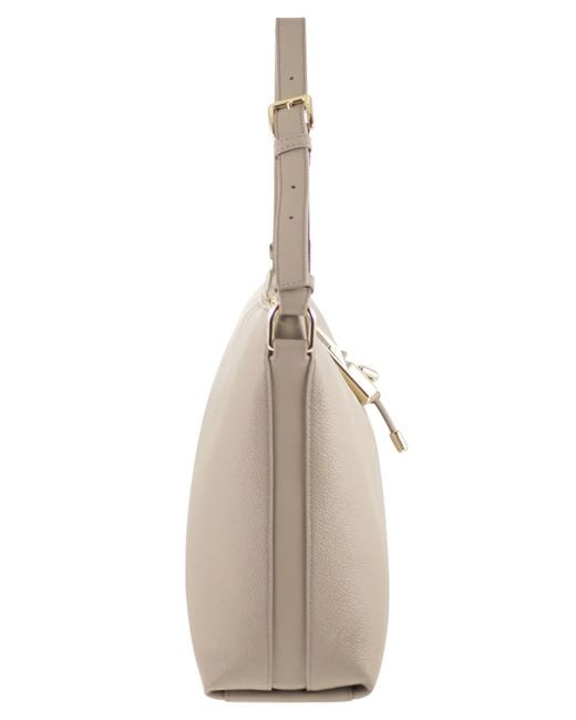 Furla Brown Debby Shoulder Bag M
