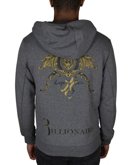 Billionaire Gray Hooded Vest