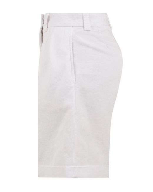 Aspesi White Shorts