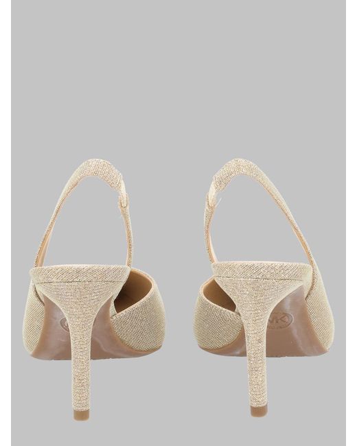 MICHAEL Michael Kors Natural Pointed-Toe Slingback Pumps