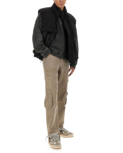 Represent Black Padded Vest for men