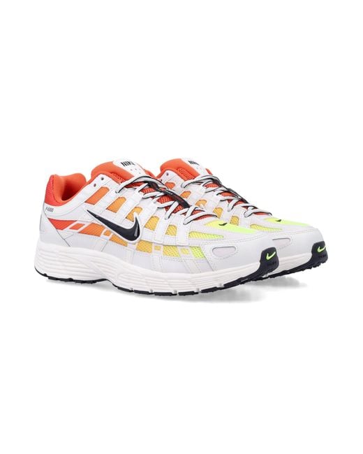 Nike White Revived 2000S Running Style Sneakers