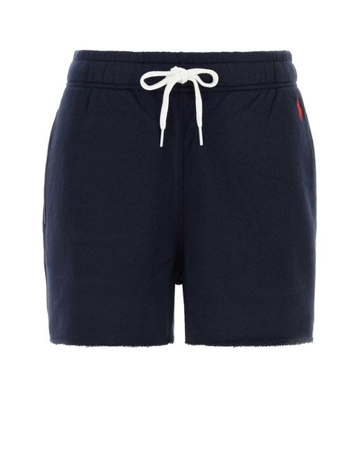 Polo Ralph Lauren Blue Knit-Shorts