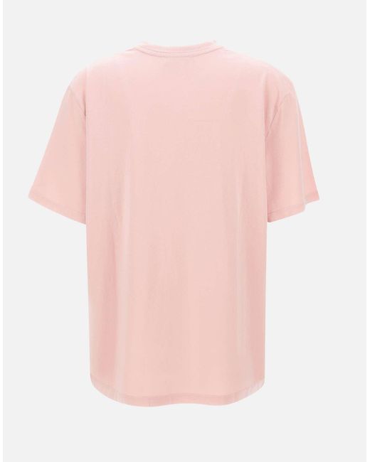 ROTATE BIRGER CHRISTENSEN Roteer Birger Christensen Roze Oversized Katoenen T -shirt in het Pink