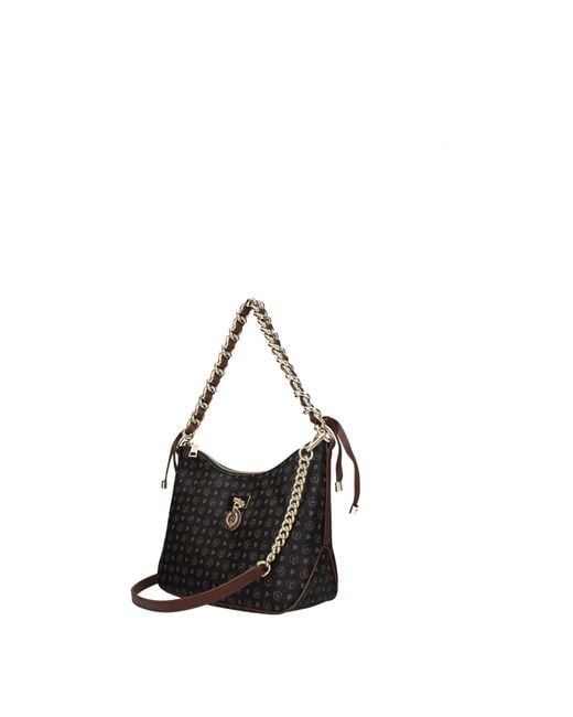 Pollini Black Shoulder Bags Pvc