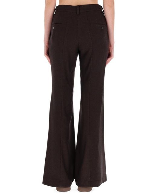 Alysi Black Flannel Pants