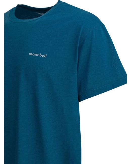 Montbell T-shirts Blue for men