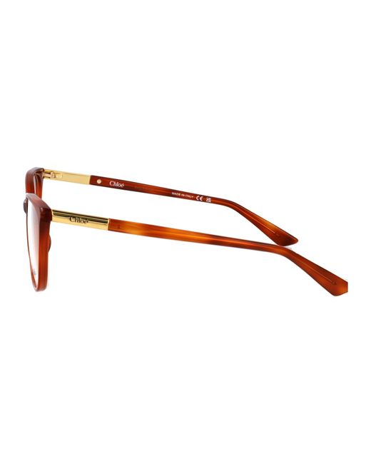 Chloé Brown Round Optical Ch0370 Ol 007