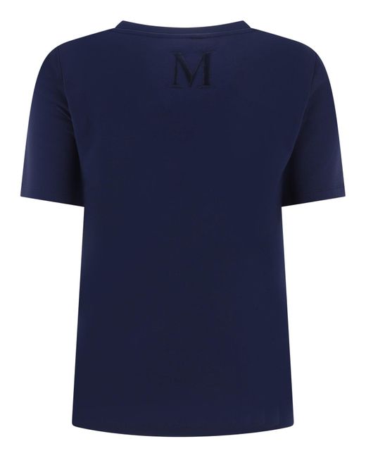 Max Mara "fianco" T -shirt in het Blue