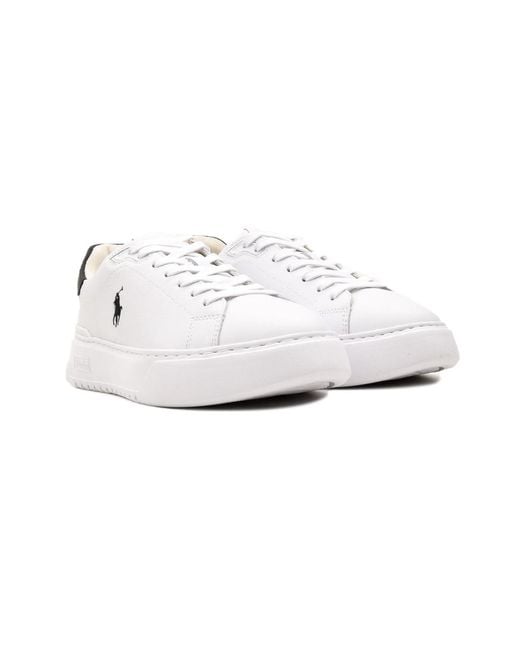 Ralph Lauren White Sneakers for men
