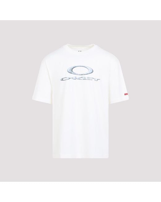 Oakley White New Retro Tee X-Metal
