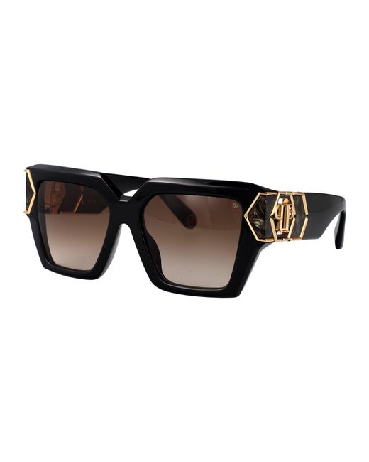 Philipp Plein Black Sunglasses