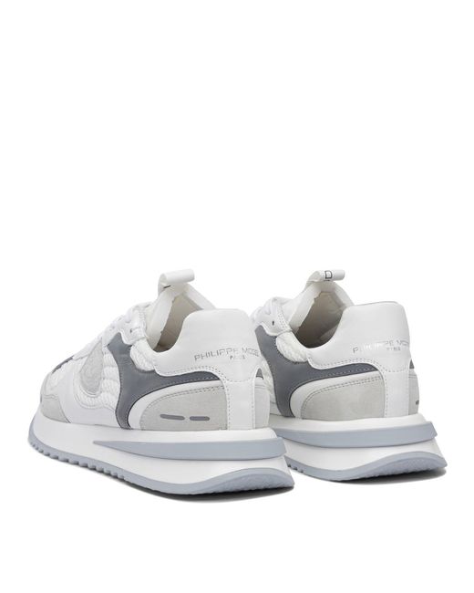 Philippe Model White Sneakers for men