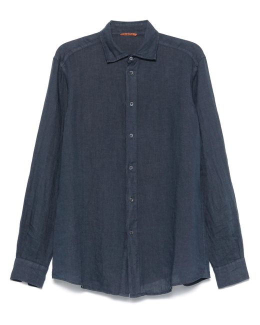 Camicia Surian Telino di Barena in Blue da Uomo