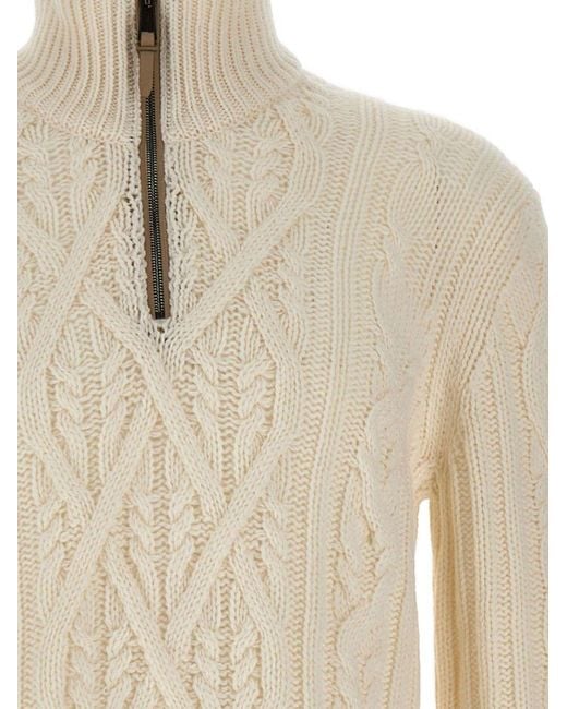 Boss White Sweaters for men