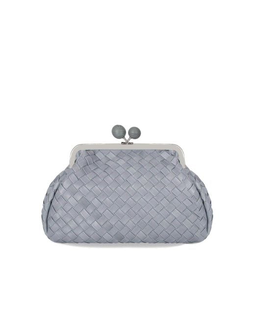 Weekend by Maxmara Gray Pasticcino Pancia Medium Nuvola Clutch