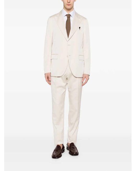 Lardini Blue Single Breasted Suit